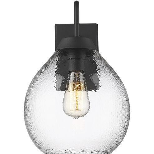 Ariella 1 Light 15 inch Natural Black Outdoor Wall Light
